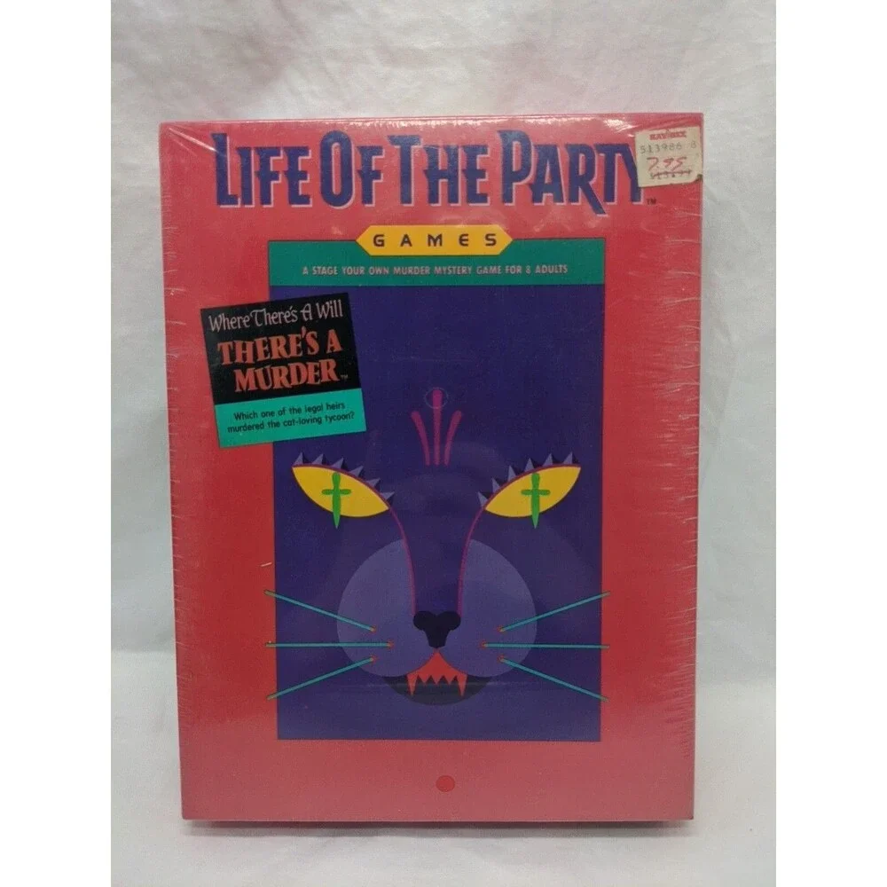 Life Of The Party Games Where There's A Will There's A Murder Sealed